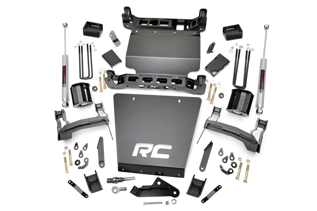 Chevrolet Silverado 1500 Suspension Lift Kit - Rough Country - 5 Inch Lift - '14-'18